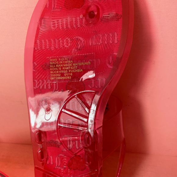Juicy Couture Jelly Sandals - Picture 3 of 5